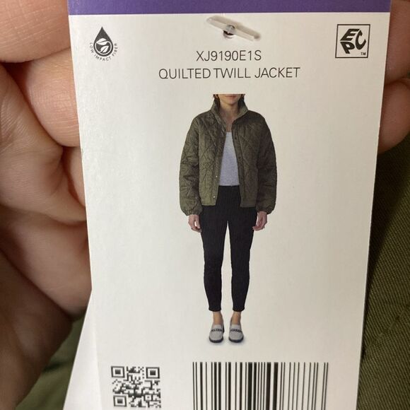 NWT- Social Standard by Sanctuary- quilted twill jacket – army green size- XXL - Picture 7 of 10